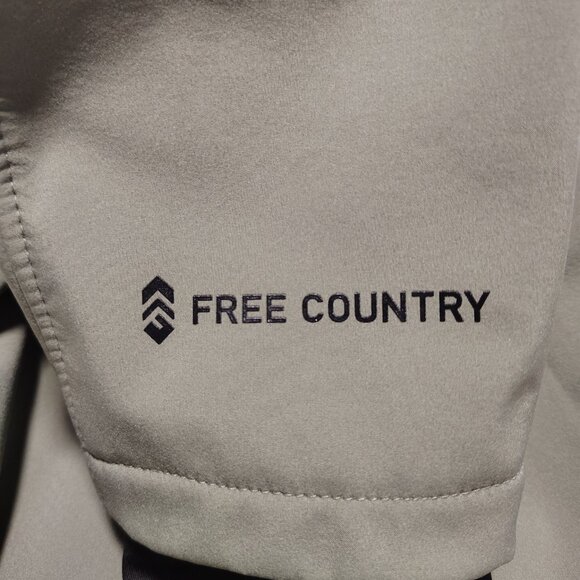 Free Country - Super Softshell Jacket with Detachable hood - Sage Green - Picture 4 of 6